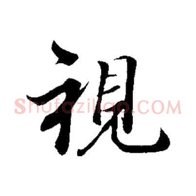 視