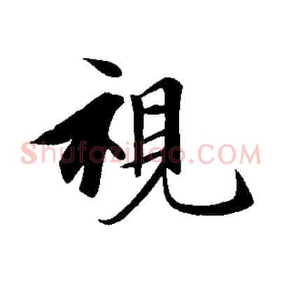 視