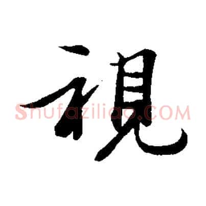 視
