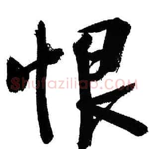 恨