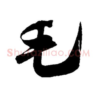 毛