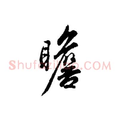 瞻