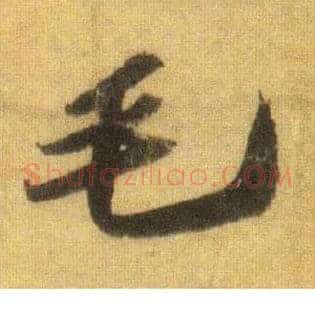 毛