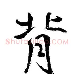 背