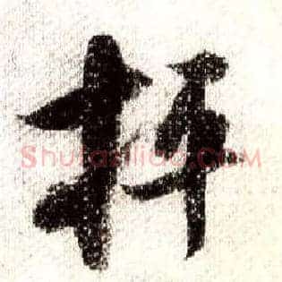 抨