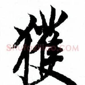獲