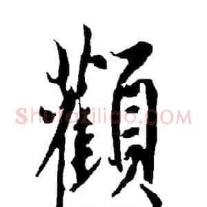 颧