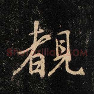 睹