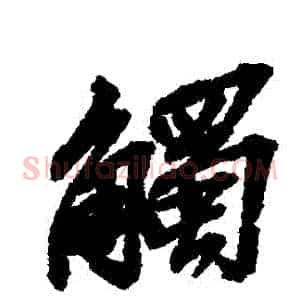 觸