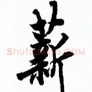 薪