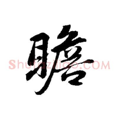 瞻