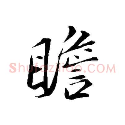 瞻
