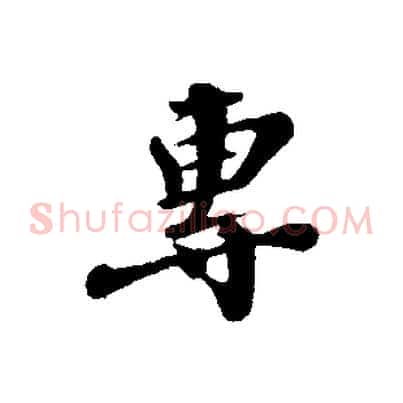 專