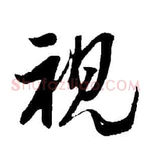 視