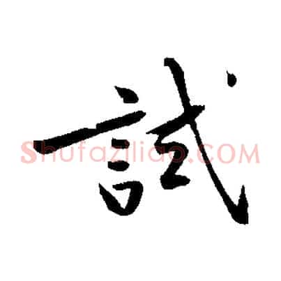 試