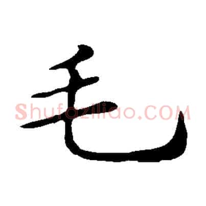 毛