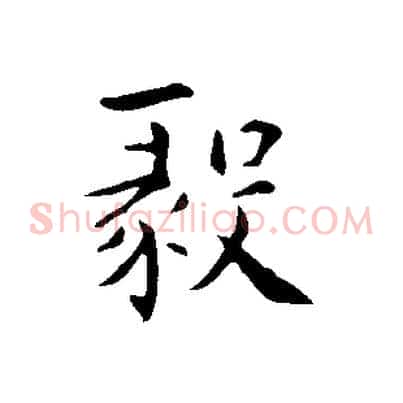 毅