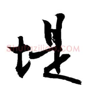 堤
