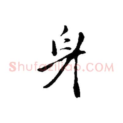 身