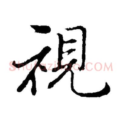 視