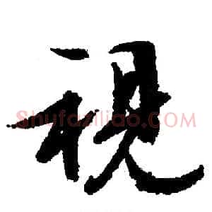 视