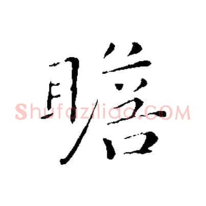 瞻