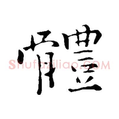 體