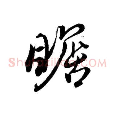 瞻