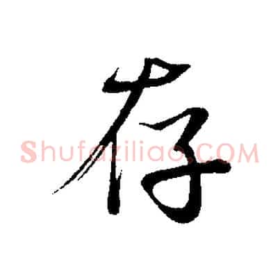 存