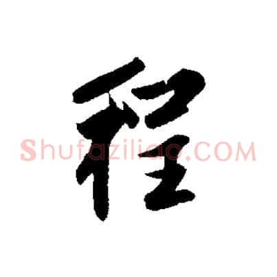 程