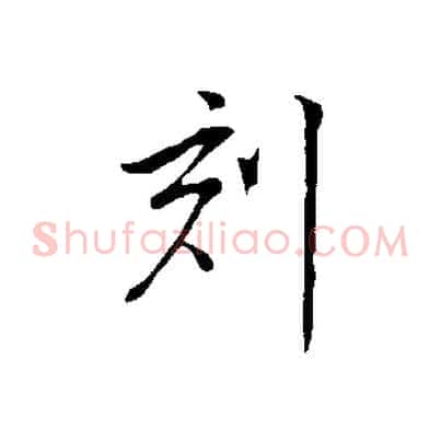 刻