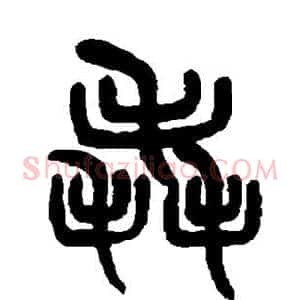 毳