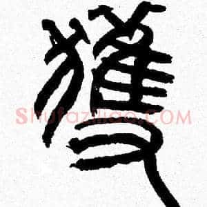 獲