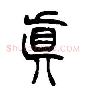 真