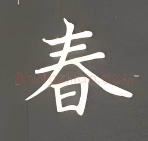 春硬笔楷书写法,摘自丁永康硬笔书法字帖