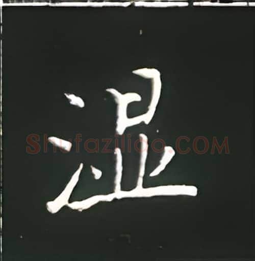 湿硬笔楷书写法,摘自王正良硬笔书法字帖