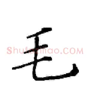 毛