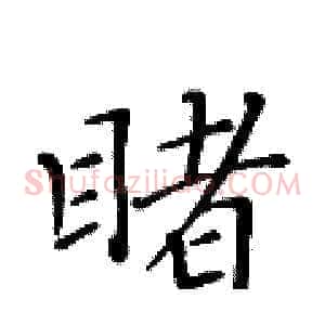 睹