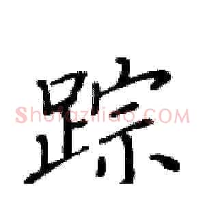 踪