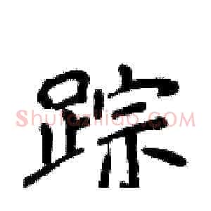踪