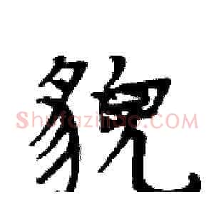 貌