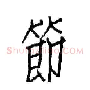 節