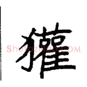 獾
