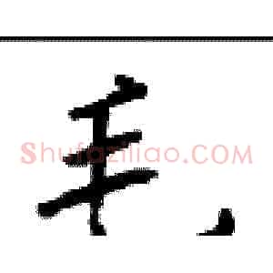 毛