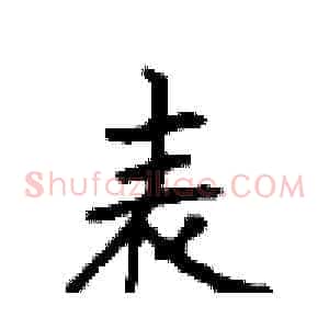 表
