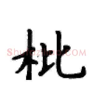枇