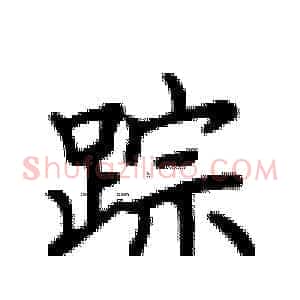 踪