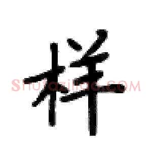样