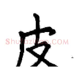 皮
