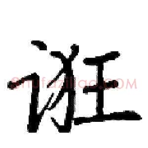 诳